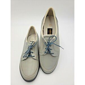 Aspen Leather Shoes Womens 8.5M Made In Poland Walking Comfort Lace Up ...